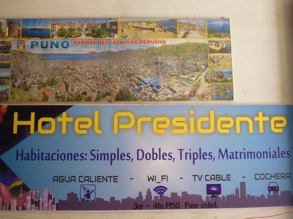 Presidente Inn Puno Dış mekan fotoğraf