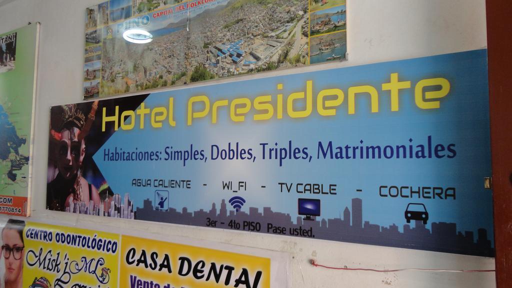 Presidente Inn Puno Dış mekan fotoğraf